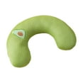thumbnail image 2 of LACKUST Cats Cute Embroidered Breathable Pet U-Shaped Pillow - Dog Sleeping Pillow Supplies, Comfortable Sleep Pet Sleeping Companion,Green, 2 of 8