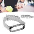 thumbnail image 3 of Correa de Reloj de Silicona con Funda Protectora de Parachoques de Acero Inoxidable Accesorio de Banda Deportiva Ajustable de Silicona Suave Apto para Band 7 ANGGREK Otros, 3 of 8