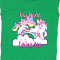 thumbnail image 4 of Inktastic My Nana Loves Me Unicorn Girls Baby Bodysuit, 4 of 5