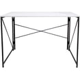 thumbnail image 4 of Mesa Plegable Auxiliar Escritorio Rack and Pack Industrial Minimalista Blanco, 4 of 6