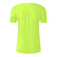 thumbnail image 5 of LQCMBYF Womens Work Tops Women'S Casual Pleated Round Neck Button Open Short Sleeve Loose T Shirt Shirt Top Floral Tops For Women Womens Blouses Casual(Green,XL), 5 of 5