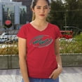 thumbnail image 4 of Philly Philly Funny Women's V-Neck T-shirt Philadelphia Fan Football League Ball Game Champs City of Brotherly Love Tee, 4 of 7