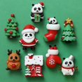 thumbnail image 3 of 4pcs 3D Fridge Magnets Christmas Magnets for Refrigerator Cute Animal Powerful Magnet for House Office Personal Use, 3 of 5
