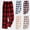 Navy, variant on DDAPJ pyju Christmas Plaid Fleece Pajama Pants for Women Comfy Lounge Pants Flannel Sleep Pant Sleepwear Elastic Waist Pj Bottoms Flash Sale of Today Hot Pink L