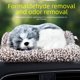 thumbnail image 4 of Adornos para coche, simulación de perro, decoraciones para coche, carbón activado, además de olor a formaldehído, joyas interiores lindas, 4 of 4