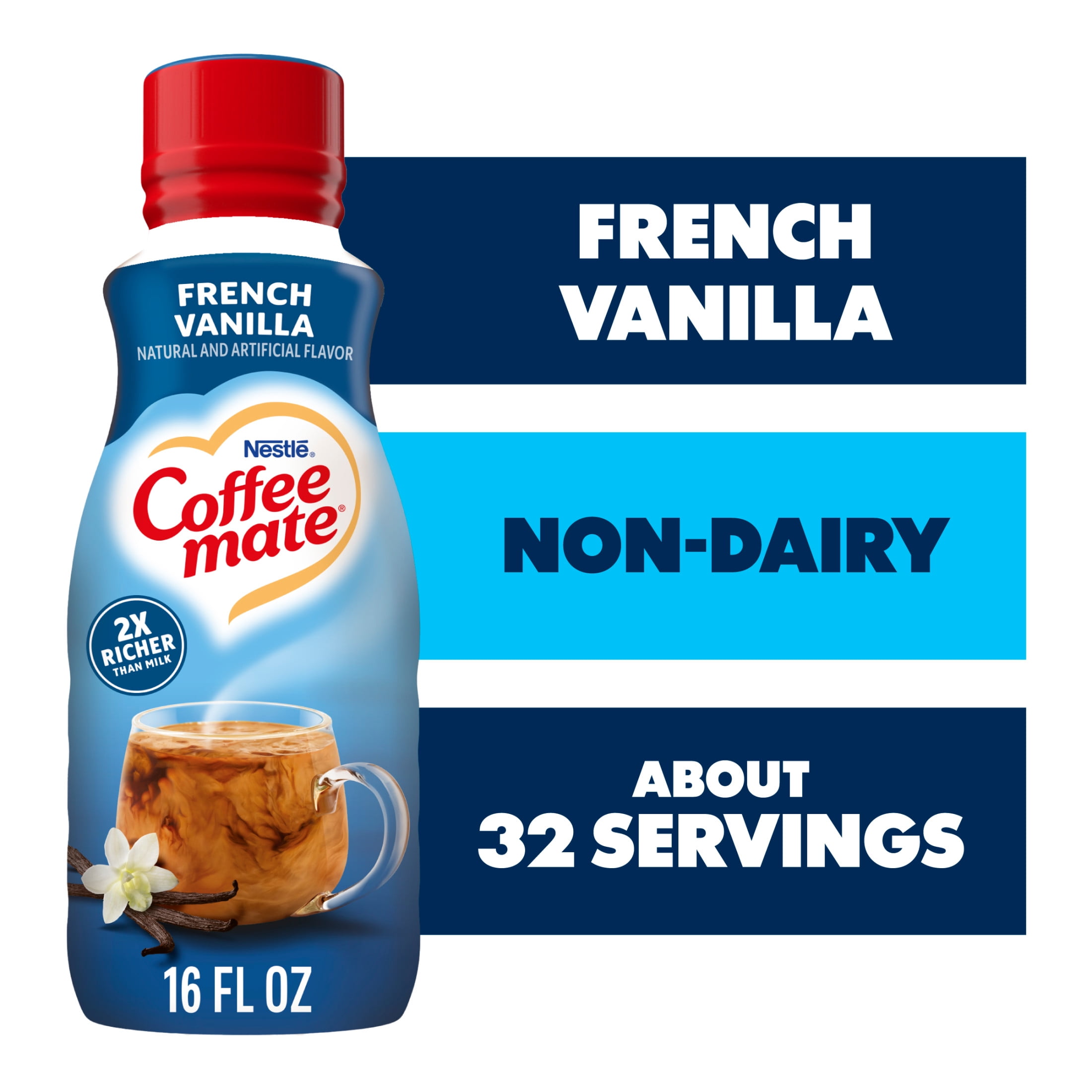 Nestle Coffee Mate Sugar-Free Italian Sweet Creme Liquid Coffee
