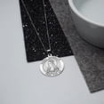 thumbnail image 5 of Picturesongold.Com Saint Isabella Round Religious Medal Female Adult-1 inch Quarter 14K Yellow Gold, 5 of 7