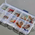 thumbnail image 4 of 10pcs Artificial Simulation Flies Fishing Lures Kit, Fishing Tackle Accessories (Random Color), 4 of 6