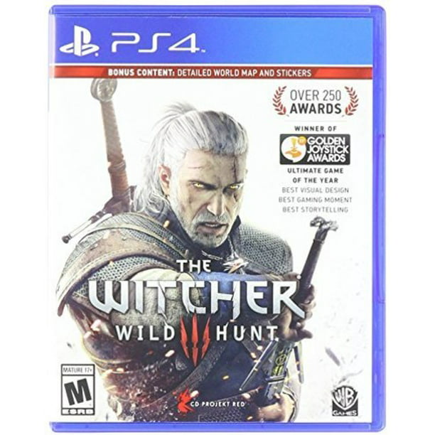 The Witcher 3 Wild Hunt Warner Bros Playstation 4 Walmart Com