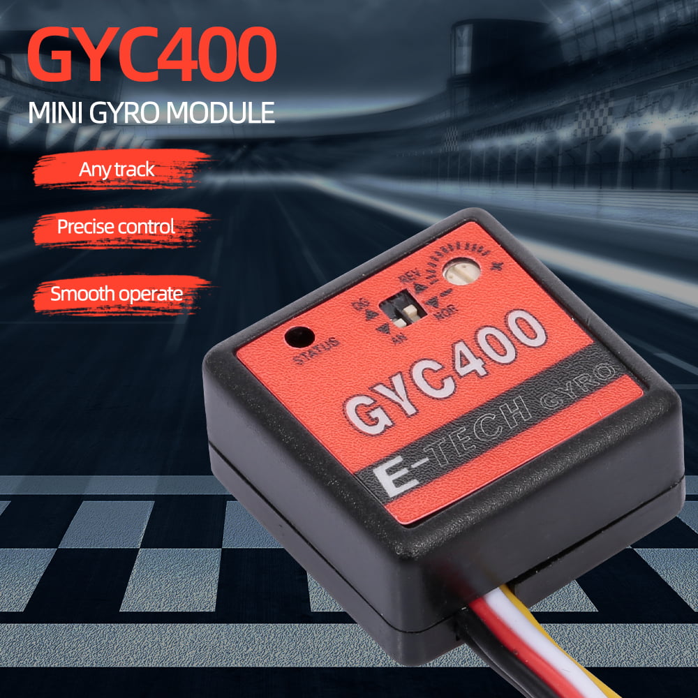 RC Car Mini Gyro Module GYC400 for RC Cars Drift Drive Control RC Car Accessory