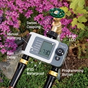 Orbit B-hyve | XD Smart 2-Outlet Hose Faucet Sprinkler Timer | 24632