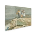 thumbnail image 2 of Trademark Fine Art 'The Cliffs' Canvas Art by Winslow Homer, 2 of 3