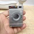 thumbnail image 5 of Doll House Washing Machine Miniature Furniture Toys Ornament Model Household 1:12 Adornment Child Office, 5 of 6