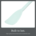 thumbnail image 4 of Tovolo Flex Core Scoopula Silicone Multifunction Spoon Spatula Combo Aqua Seafoam Green, BPA Free Spatula Spoon Silicone Heat Resistant Scoopula, Scoop and Serve Spatula Combo Kitchen Utensils, 4 of 6