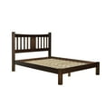 thumbnail image 3 of Grain Wood Furniture Shaker Solid Wood Slat Bed (Expresso, Queen), 3 of 6