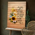 thumbnail image 2 of Christian Wall Art – The Lord Bless You and Keep You Scripture Canvas – Sunflower and Butterfly Rustic Wood Design – Bible Verse Numbers 6:24-26 – Inspirational Religious Home Decor Gift, 2 of 4