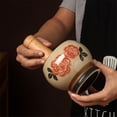 thumbnail image 4 of Mortar and Pestle Set Herb Grinder Multifunctional Seasoning Masher Ceramic Manual Spice Bowl, 4 of 6
