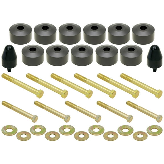 RockJock CE-9300 Body Lift Kit Fits 87-06 Wrangler (TJ) Wrangler (YJ) Fits select: 1997-2006 JEEP WRANGLER / TJ, 1989-1995 JEEP WRANGLER / YJ