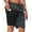 #55AB:Deep Grey, 1 Pack, variant on Men's Swim Trunks with Compression Liner 9 Inch Inseam Mens Bathing Suit Quick Dry Beach Shorts Board Shorts,Army Green,L