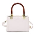 thumbnail image 1 of La bolsa de mensajero retra de las mujeres del bolso de mano del cuero de la PU del bolso de mensajero de la nueva moda, 1 of 5