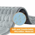 thumbnail image 3 of Electric Heating Pad Shoulder Neck Back Spine Leg Pain Relief Timed Physiotherapy Winter Heater, 3 of 5