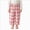 P70-Red, variant on 5-6T Boys Girls Gingham Plaid Jogger Pants,Lightweight Cotton Drawstring Loose Harem Pants,Breathable Cuffed Lounge Pajama Sweatpant for Toddler Little Big Girls Size 12 Months-10T,Purple