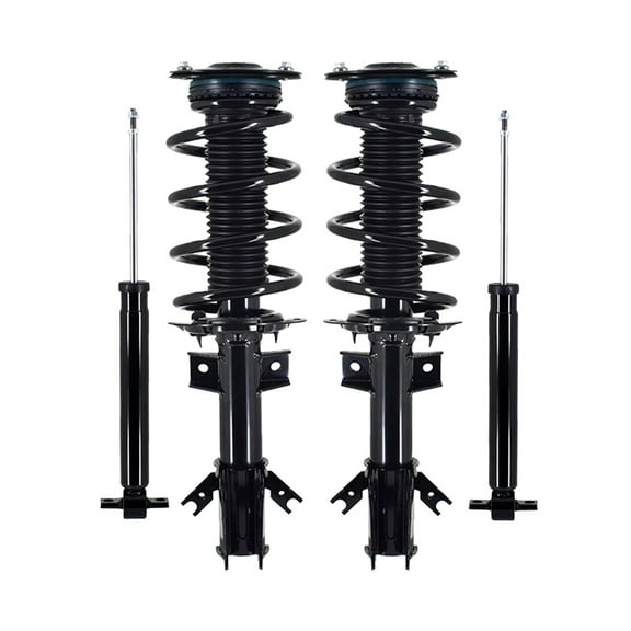 Set of 4 Front Quick Complete Strut-Rear Shock For 2019-2021 Lincoln Nautilus AWD