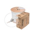 thumbnail image 2 of Steren 1000ft 18AWG RG6 3Ghz Coaxial Cable - CU, CM cULus - Solid Copper - White - Pull Box, 2 of 2