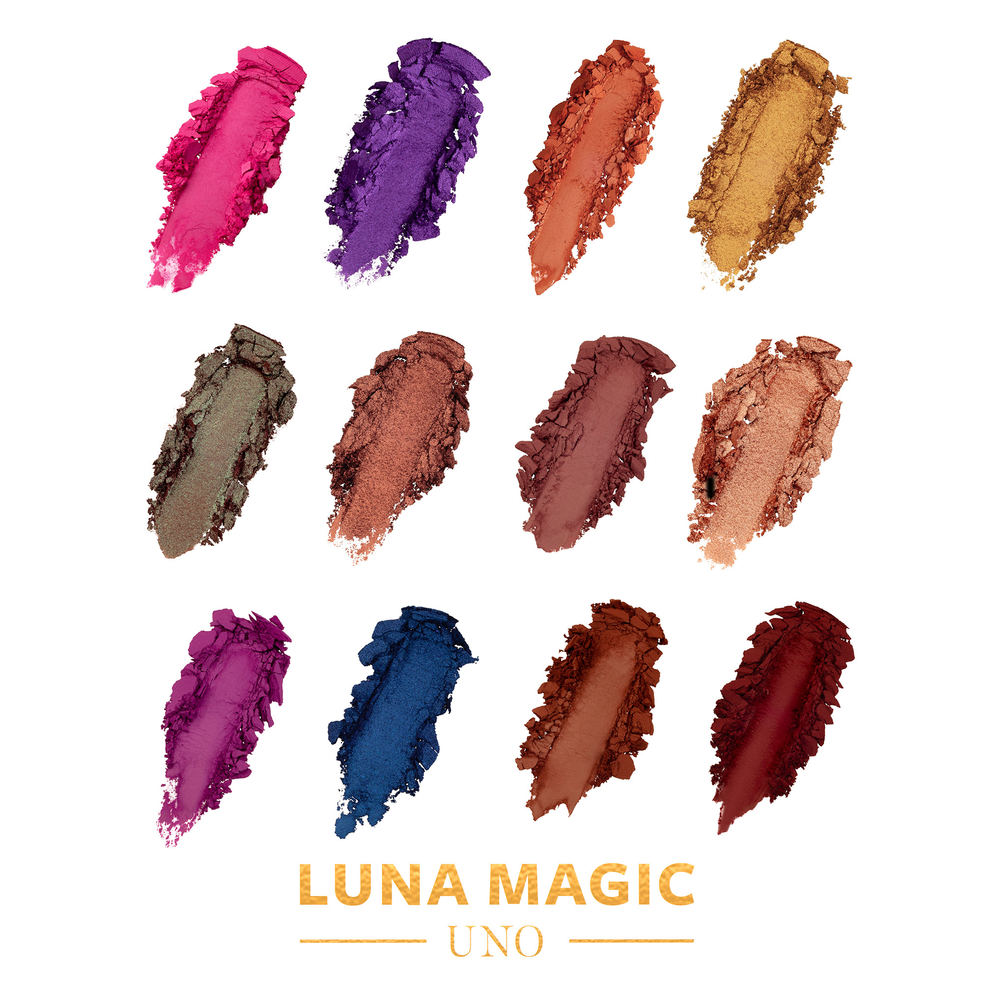 Luna Magic Shadow Makeup Palette, 12 Colors - image 3 of 6