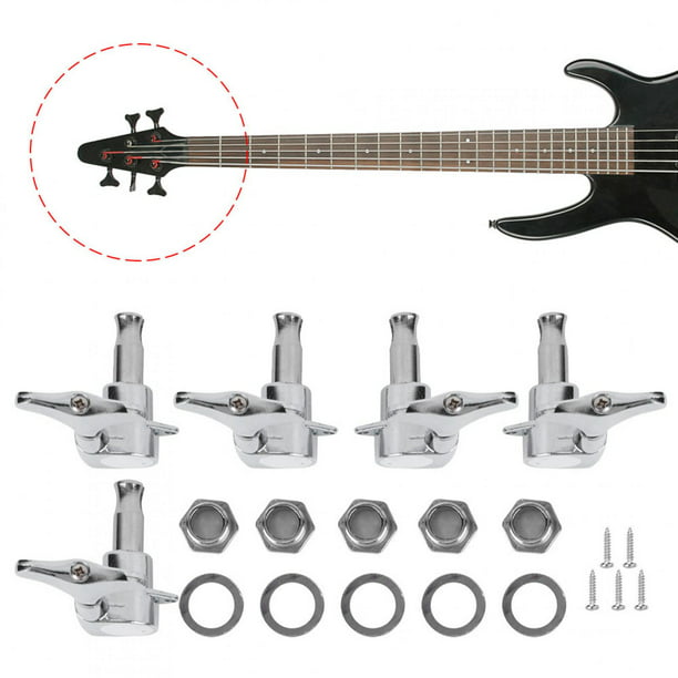 Convenient Installation Stable Performance Bass Tuners Set, Alloy Bass  Tuning, Metal Structure For Home Music Lovers Guitar Musical Instrument  Accessories 