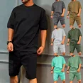 thumbnail image 2 of Conjuntos Masculinos Playera Casual Y Pantalón De Trabajo, 2 of 3