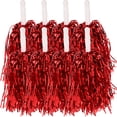 thumbnail image 1 of Pompon de Cheerleading Rouge pour Animaux de Compagnie Réutilisable et Vibrant Parfait pour Enfants et Adultes, 1 of 8