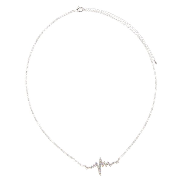 Collar Con Colgante en apariencia De Del Creativo Plateado / Dorado, Cadena Para Mujer, Joyería Decorativa, Para , 49cm -AB Color Yinane Collar colgante