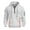 White, variant on Zylanna Men's Hooded Sweatshirts with Pockets, Half-Zip Casual Soft & Warm Solid Color Sport Hoodies Pullover for Men Khaki