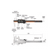 thumbnail image 5 of Calibrador Vernier Digital Lcd Pie Rey 15cm Acero Inoxidable Negro, 5 of 5