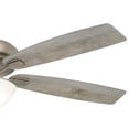 thumbnail image 3 of Ceiling Fan With Light Kit 20.5 Inches Tall By 60 Inches Wide-Burnished Nickel Finish-Savannah Gray Blade Color Minka Aire Fans F552l-Bnk, 3 of 3