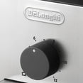thumbnail image 6 of Delonghi Stainless Steel Burr Coffee Grinder, Silver, 6 of 15