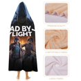 thumbnail image 4 of Dead by Daylight DBD Wearable Blanket Cloak Arctic Velvet Hooded Blanket Soft Fuzzy Hoodie Blanket Cape for Adults Kids 50"x60", 4 of 8
