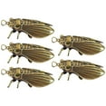 thumbnail image 4 of 5pcs Key Pendants Cicada Keychain Key Car Interior Cicada Hanging Decorations, 4 of 7