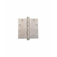thumbnail image 3 of Prima Decorative Hardware Brass Satin Nickel Door Hinge 6"x 4.5"x 5mm, 3 of 3