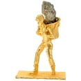 thumbnail image 6 of WORGEOUS Small Mineral Ornament Metal Miner with Back Basket Desktop Office Table Ornament, 6 of 8