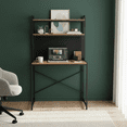 thumbnail image 1 of Escritorio con Repisa Superior y Panel Organizador EKE Life Home – Estilo Industrial para Home Ofice y Oficina, 1 of 6