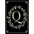thumbnail image 3 of Briarwood Lane Classic Monogram Letter Q Garden Flag, 3 of 4