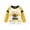 Yellow, variant on Beautyzll Kids Toddler Boys Long Sleeve T-Shirts Crewneck Shirt Baby Basic T Shirt Tops Cartoon Cotton Tees 1-9T