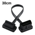 thumbnail image 2 of Garosa Car Auto 16 Pin Male to Female OBD2 Extension Cable Diagnostic Adapter, OBD2 Extension Cable, 2 of 5