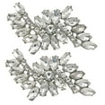 thumbnail image 5 of SHINYPASING Alloy Shoe Clips Silver Decorative Accessory for Wedding Party 1 Pair, 5 of 8