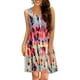 thumbnail image 1 of LYD Vestido de verano casual sin mangas con estampado floral para mujer con bolsillos LYD  Vestido sin mangas, 1 of 2