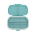 thumbnail image 1 of Mini Pill Container, Vitamin Holder 8 Compartments Pill Organizer Double Buckle Strong   for Pocket Purse for Daily Pill Storage Box, 1 of 8