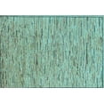 thumbnail image 1 of Ahgly Company Indoor Rectangle Abstract Light Blue Modern Area Rugs, 7' x 9', 1 of 4
