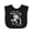 AB-Black, variant on Inktastic Look Who's One Monkey Birthday Boys or Girls Baby Bib